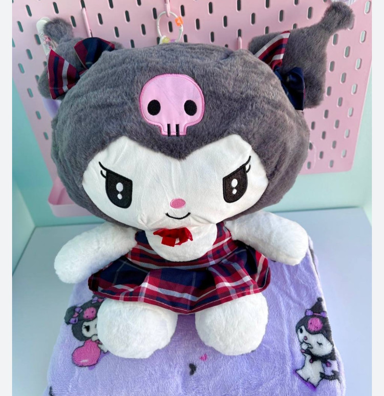 عروسک پتو دار کرومی اورجینال دارای پتوی نرم ضد حساسیت